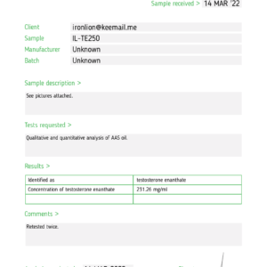 Test en 250